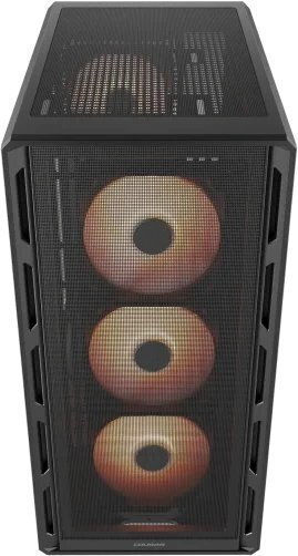 Cougar Airface Pure PRO Gaming Midi Tower Κουτί Υπολογιστή με ARGB Φωτισμό Μαύρο