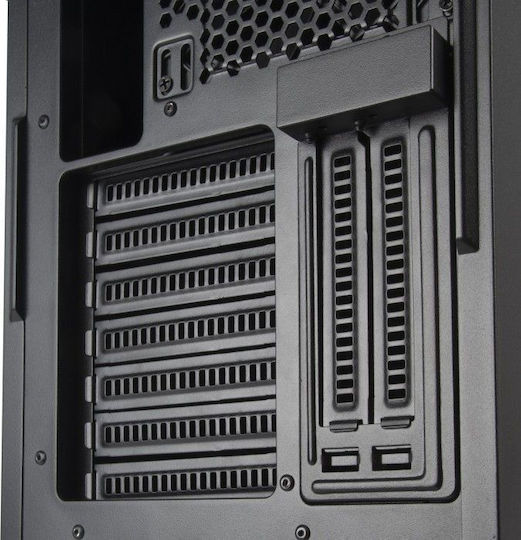 Silverstone Seta Q1 Midi Tower Κουτί Υπολογιστή Μαύρο