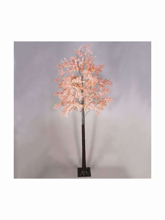 Christmas Tree Snow Flower Tree 240cm with LED Lighting Pink