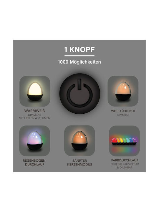 Mega Light Διακοσμητικό Φωτιστικό LED RGBW