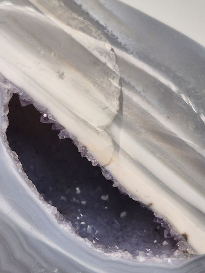 Geoid Danteloiδous Achάti Kristalloί Krustállous Améθystou