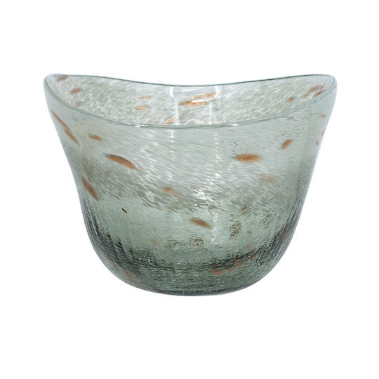 Artekko Twilight Декоративна купа Стъкло Сив 30x22x15см 1бр