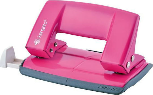 Kangaro Stapler Aion-10g Puncher Nowa-35 Stapler Pink