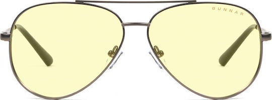 Gunnar Maverick Gunmetal Silber Home Office Brille