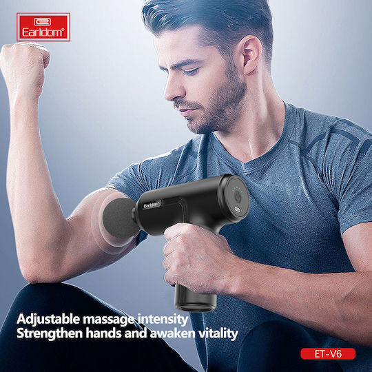 Earldom Waffe Massage für den Körper mit Vibration Schwarz