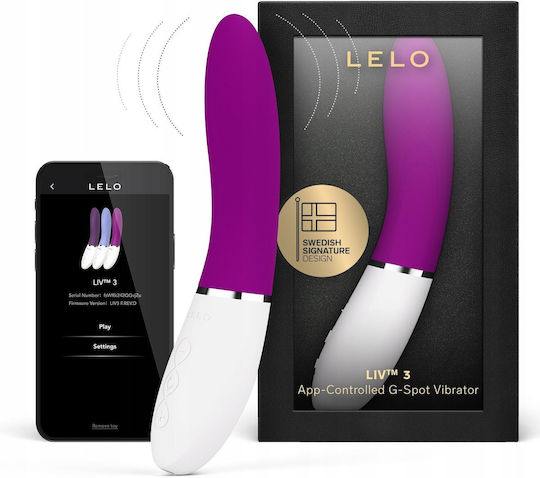 Lelo Liv 3 Vibrator G-Punkt mit Fernbedienung 16.9cm Rosa