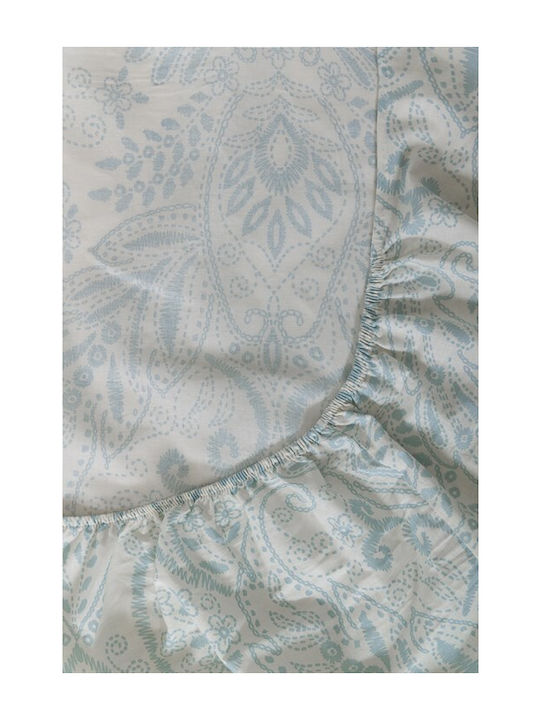 Naf Naf Summit Σετ Σεντόνια Υπέρδιπλα 240x270εκ. Atlantic Teal (4τμχ)