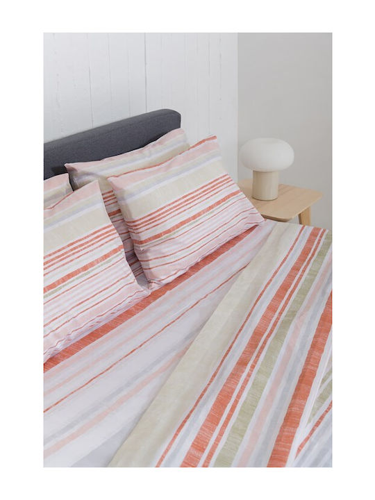 Naf Naf Sheet Sets King Size 270x280cm. Summit Red 4pcs