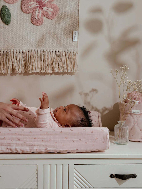 Little Dutch Pure Changing Pad Cover Made of Pure Blossom Fabric 70x50cm