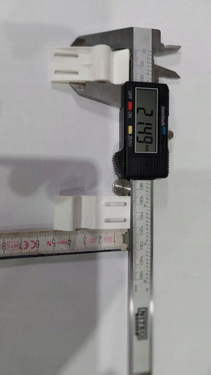 Cersanit S908-011 Universal Support Set for Shower Panel Bathtub Cer.s908-011
