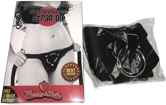 Candy Lust Supreme Harness σε Μαύρο Χρώμα