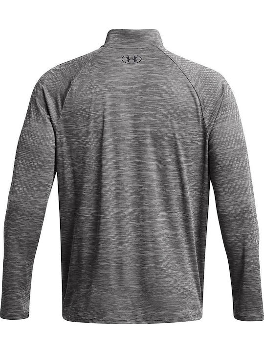 Athletic Long Sleeve Blouse Grey