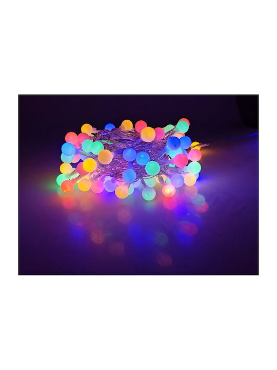 100 Lichterketten LED 10m. Mehrfarbige in Zeichenfolge 1Stück