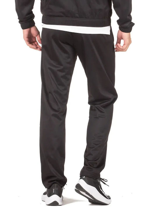 Tracksuit Set With Jacket Glossy Black