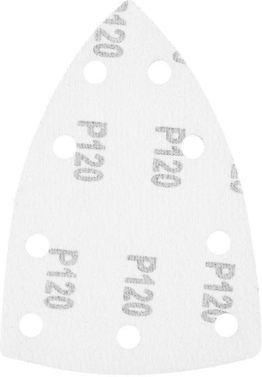 Neo Tools Γυαλόχαρτο K120 με Τρύπες 100x147mm Σετ 5τμχ