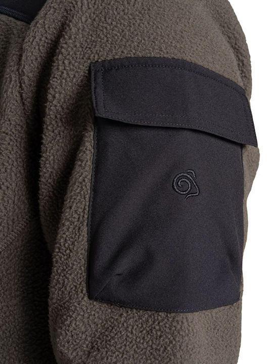 Ανδρική Ζακέτα Fleece Woodland Green