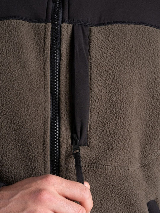 Ανδρική Ζακέτα Fleece Woodland Green