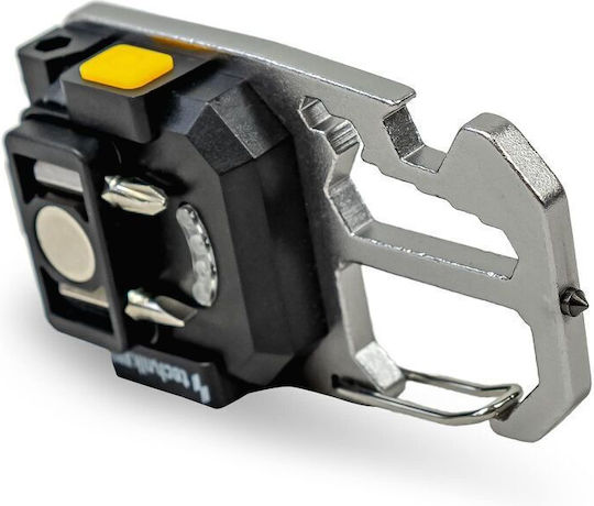 Technik Wiederaufladbar Taschenlampe LED mit maximaler Helligkeit 400lm Rot