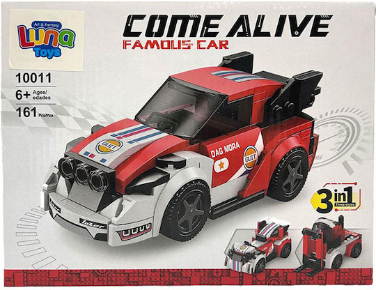 Luna Building Blocks Vehicles Transform For 6+ Years 161 Pieces