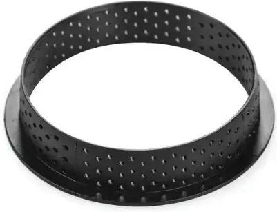Set 8 Tart Rings Silikomart Round Tart Rings