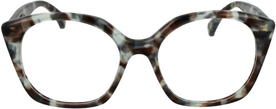 Max Mara Γυναικείος Κοκκάλινος Σκελετός Γυαλιών MM 5082 055