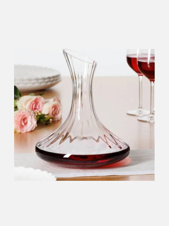 Secret de Gourmet Glass Wine Decanter 21cm with Stopper & Glasses 2000ml