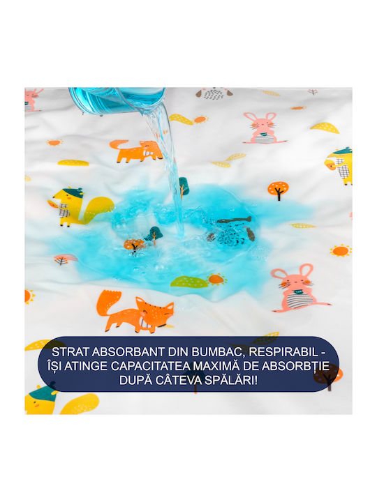 Wasserdichtes Mehrfarbiges Baby-Soßtuch 100x150cm