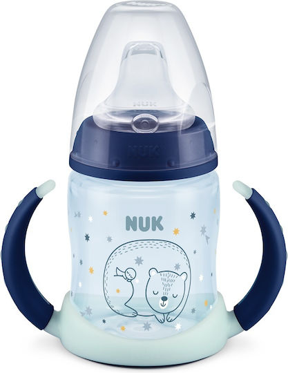 Nuk Plastic Baby Bottle First Choice Anti-colic with Silicone Teat for 6-18 Months Pink 150ml