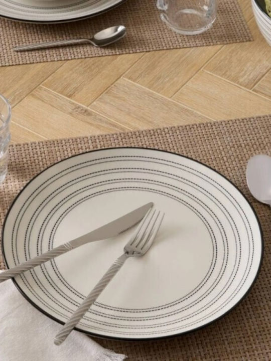 Secret de Gourmet Σετ Μαχαιροπίρουνα Ανοξείδωτα Ασημί 24τμχ
