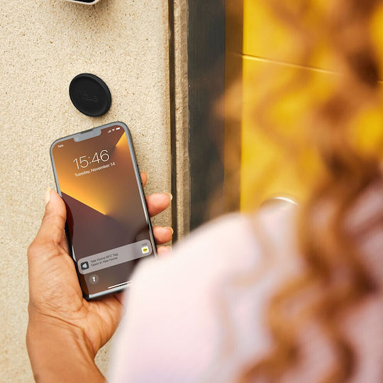 Yale Ηλεκτρονική Κλειδαριά Retrofit με Σύνδεση Bluetooth και Wi-Fi Μαύρη