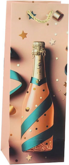 Lean Toys Paper Bag for Gift Multicolored 35x9x12cm.