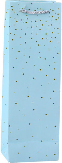 Lean Toys Paper Bag for Gift Gold 35x9x12cm.