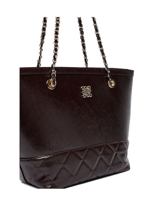 Damentasche Schultertasche Braun