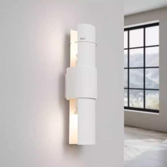 Sollux Classic Lamp Wall with Socket E27 White