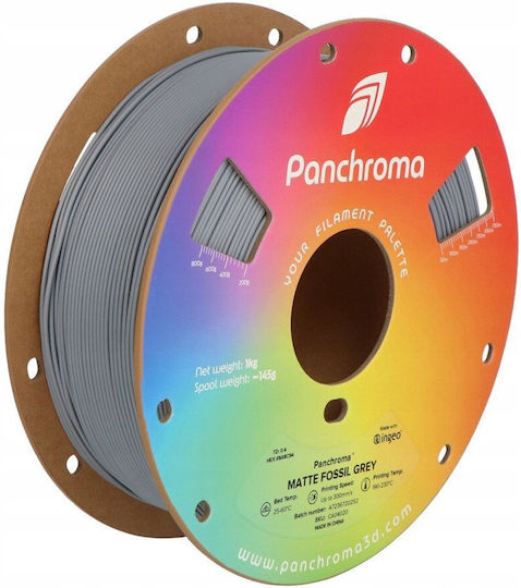 Polymaker PLA 3D Printer Filament 1.75mm Gray 1kg 1pc Spool