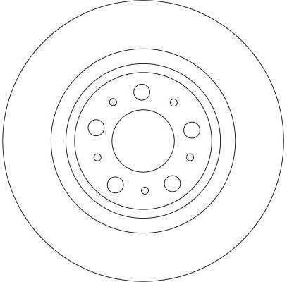 Trw Brake Disc Df4338