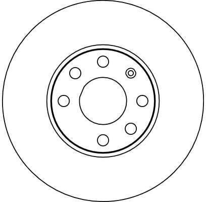 Trw Brake Disc Df4042