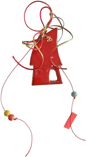 Kalliopi Silver Hanging Home Ceramic
