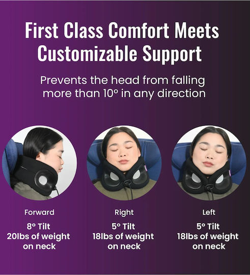 Cabeau Evolution X Memory Foam Travel Pillow for Kids 22.6x13.7cm Turquoise