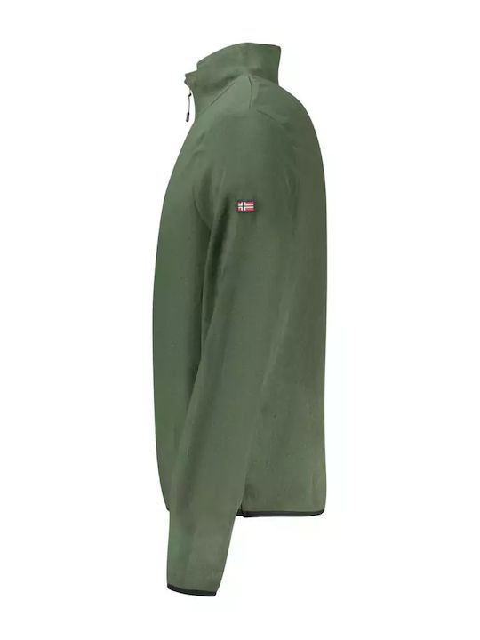 Long Sleeve Green Blouse