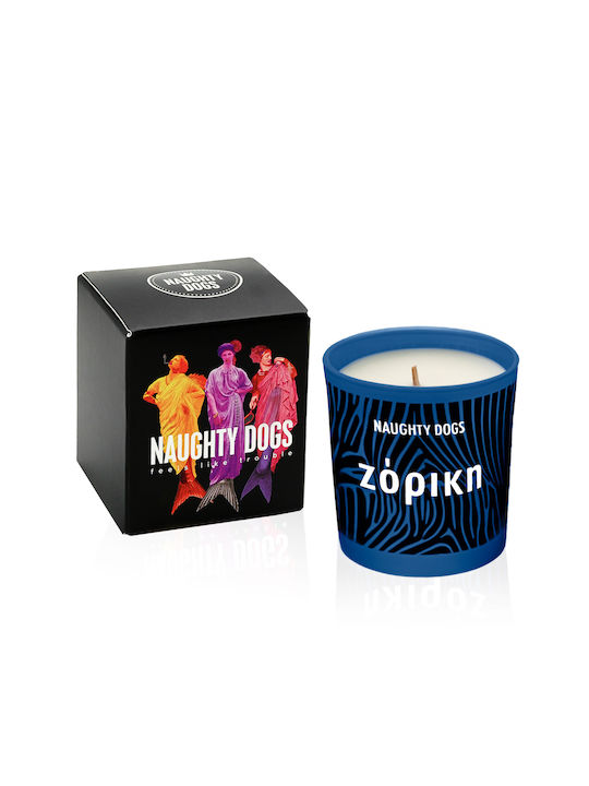 Naughty Dogs Aromatic Soy Candle Zoriki With Jasmine Perfume