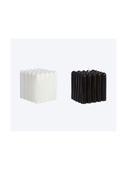 Nef-Nef Homeware Αρωματικό Κερί Fermin Μαύρο 450gr
