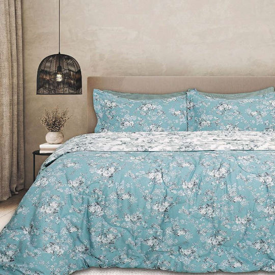 Palamaiki Set Übergröße 230x260cm B0698 Türkis 5Stück