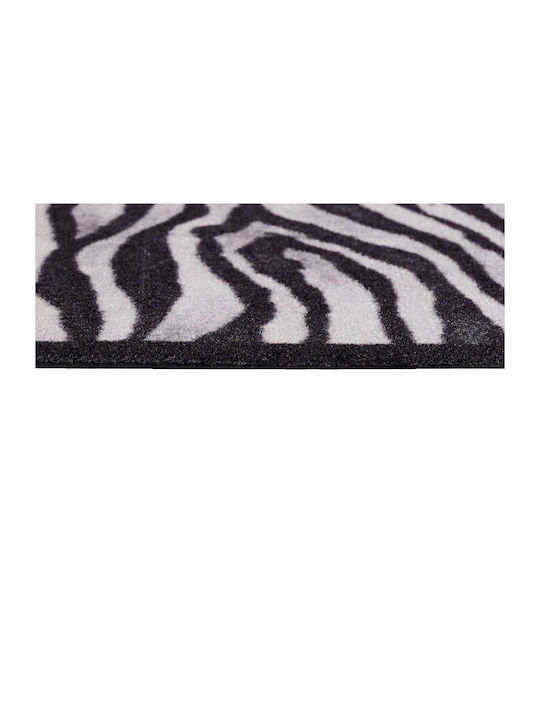 Sdim Küchenmatte für den Flur mit rutschfestem Unterlage Zebra 50x150εκ.