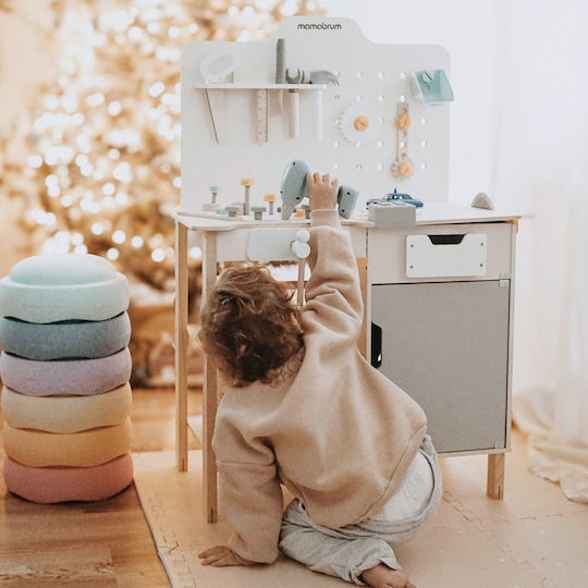 Mamabrum Children's Workbench made of Wood for 3+ years Years 2pcs