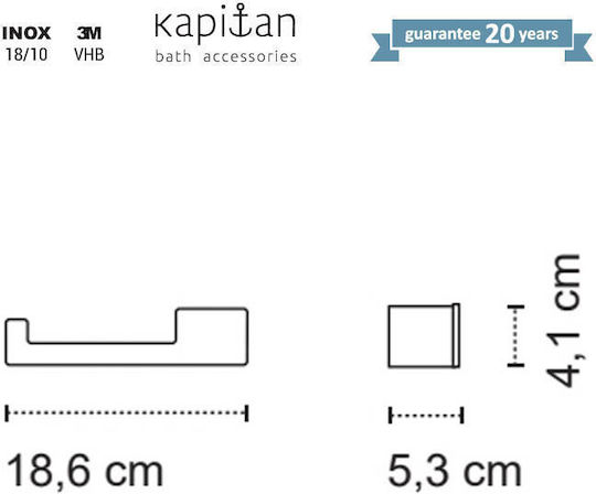 Karag Neo Wandmontiert Papierhalter Gray