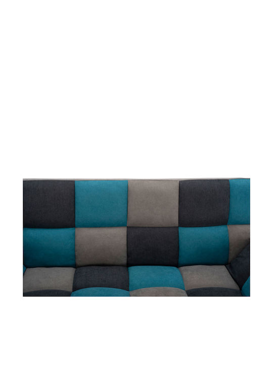 Elaine Τριθέσιος Καναπές Κρεβάτι Multicolor 182x80x88εκ.