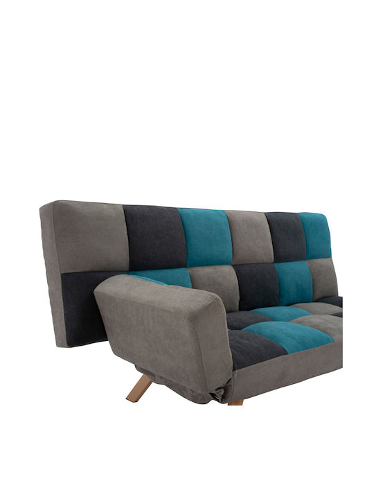 Elaine Τριθέσιος Καναπές Κρεβάτι Multicolor 182x80x88εκ.