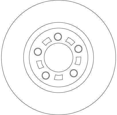 Trw Brake Disc Df4385