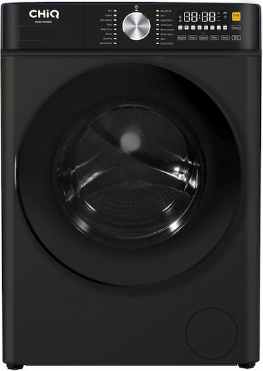 CHiQ Washing Machine 8kg 1400 Rounds Black MG80-14596BG